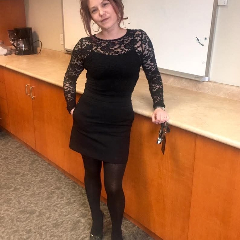 Elegant Black Lace Top